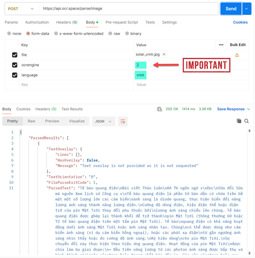 Vietnamese OCR API TEST